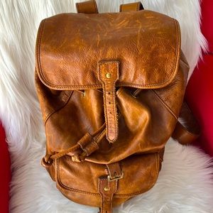 VINTAGE RALPH LAUREN POLO SPORT BROWN BACKPACK